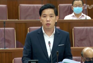 Singapore's Minister of State for Trade, and Industry, Alvin Tan moved the anti-money laundering bill in Singapore Parliament.