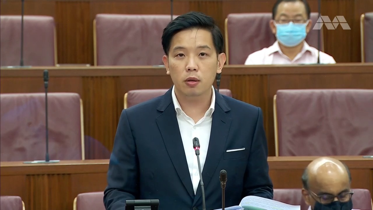 Singapore's Minister of State for Trade, and Industry, Alvin Tan moved the anti-money laundering bill in Singapore Parliament.