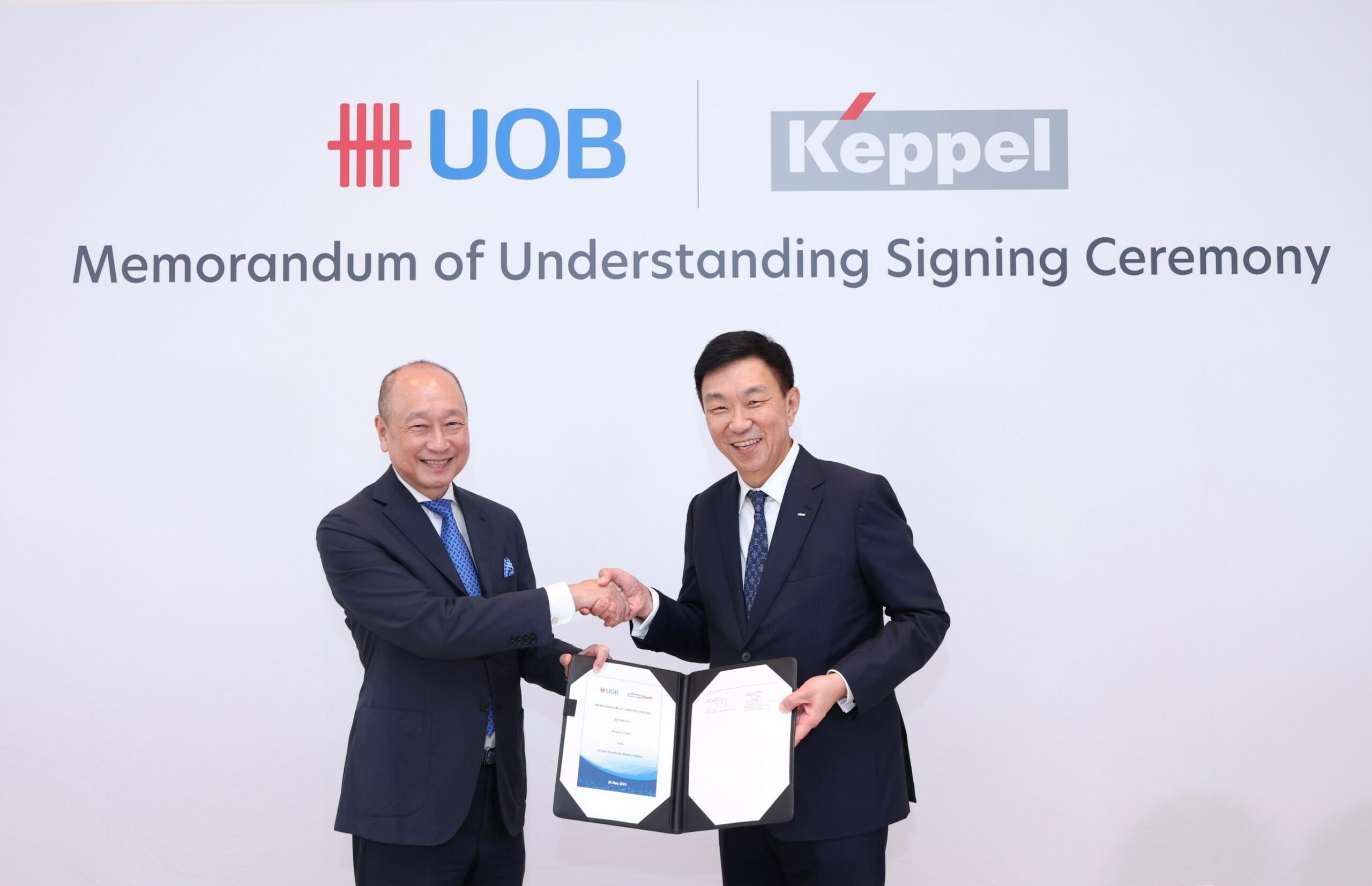  UOB and Keppel join hands to work on decarbonisation